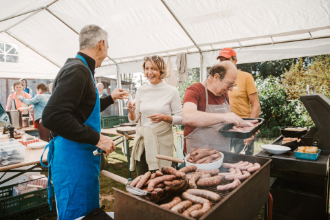 bbq opendeur
