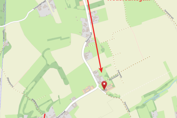 omleiding via woubrechtegem